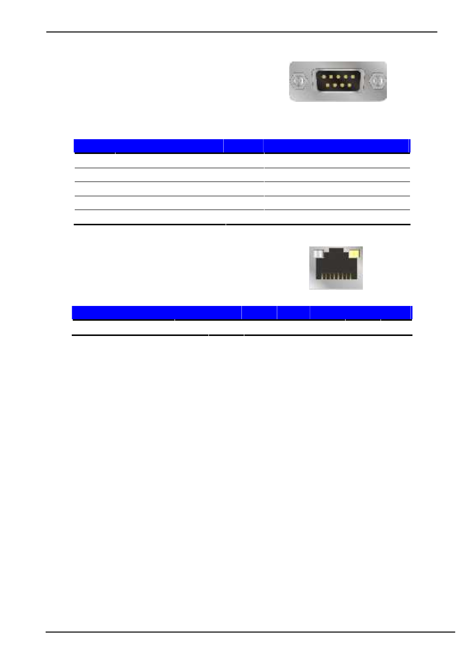A.6 <serial port, A.7 <lan port | COMMELL LE-375 User Manual | Page 37 / 45