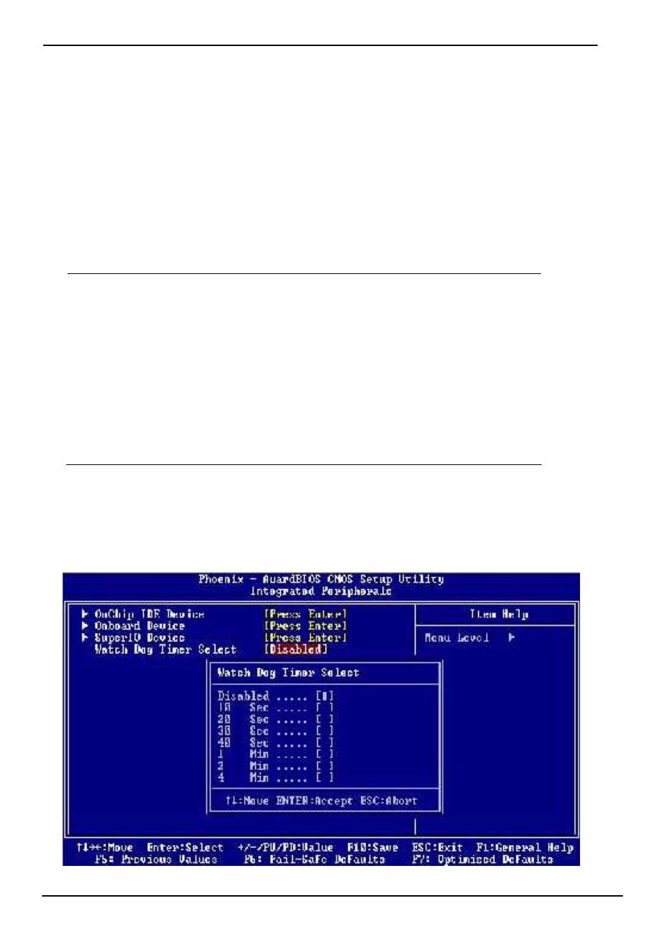 Appendix e <watch dog timer setting | COMMELL LE-375 User Manual | Page 44 / 45