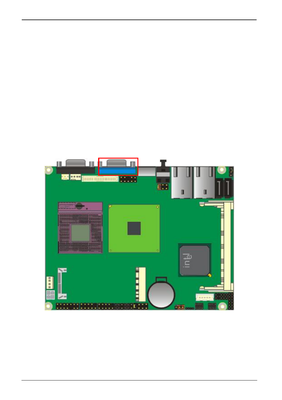 8 <onboard display interface | COMMELL LS-373 User Manual | Page 21 / 49