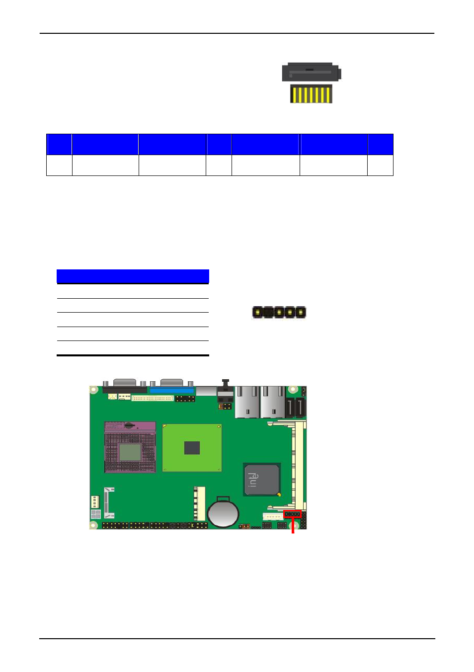 Appendix a <i/o port pin assignment, A.1 <serial ata port, A.2 <irda port | COMMELL LS-373 User Manual | Page 37 / 49