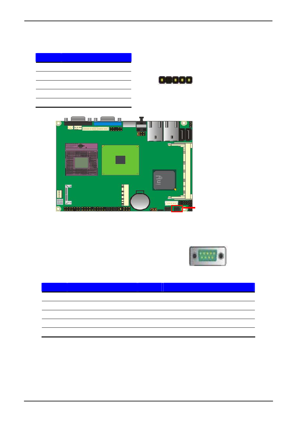 A.3 <smbus port, A.4 <serial port 1 | COMMELL LS-373 User Manual | Page 38 / 49