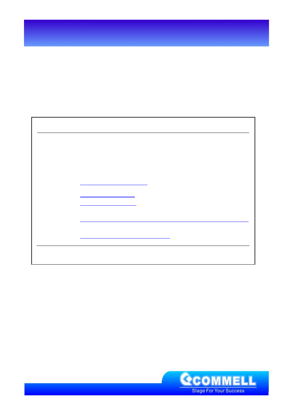 Contact information, Taiwan commate computer inc | COMMELL LS-373 User Manual | Page 49 / 49