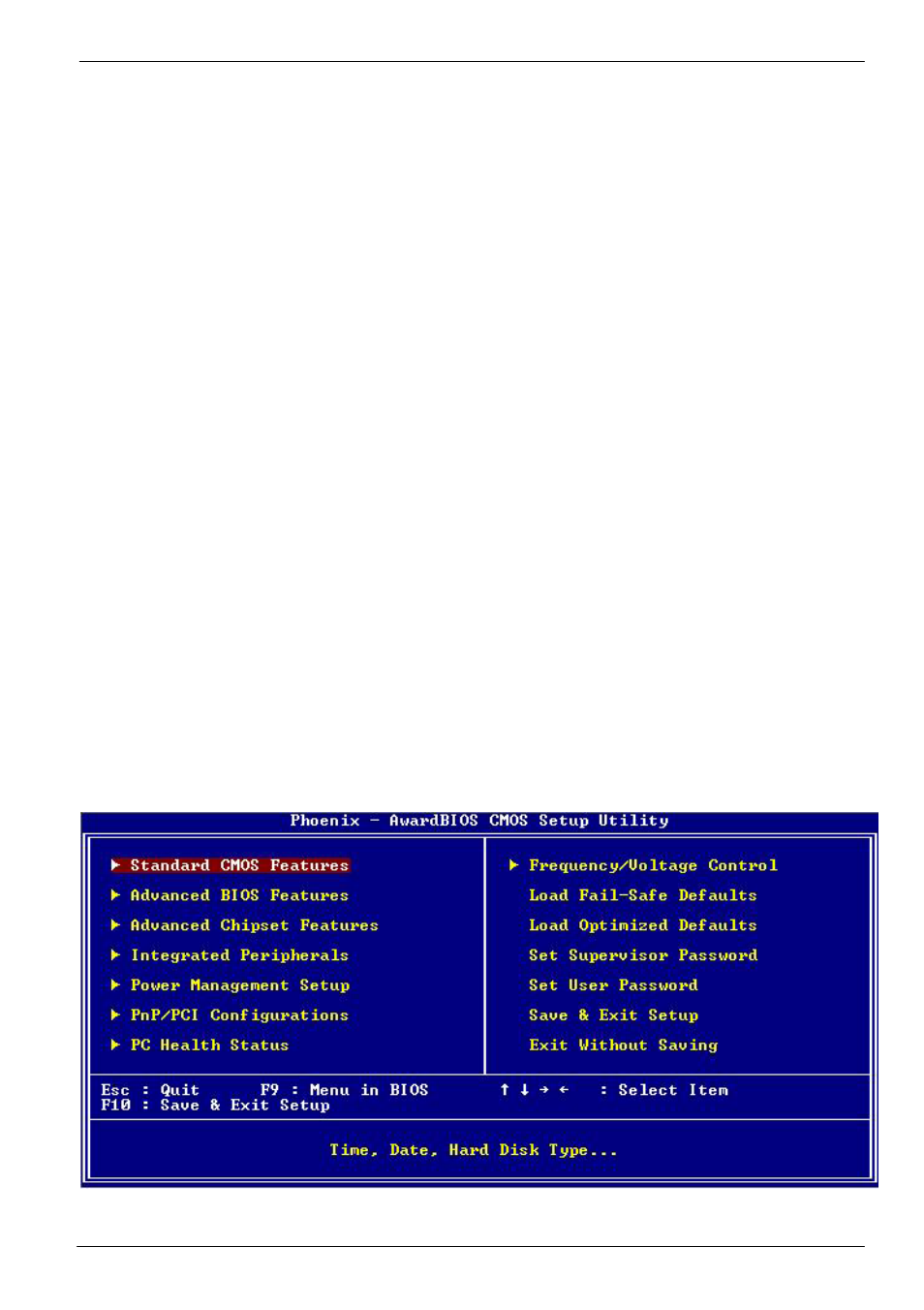 Chapter 4 <bios setup | COMMELL LE-370 User Manual | Page 35 / 45