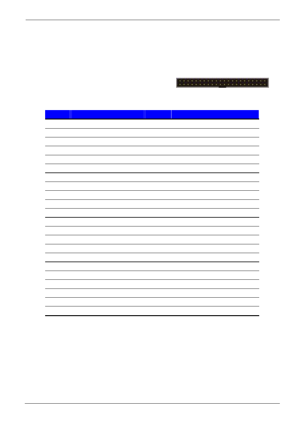 Appendix a <i/o port pin assignment, A.1 <ide port | COMMELL LE-370 User Manual | Page 37 / 45
