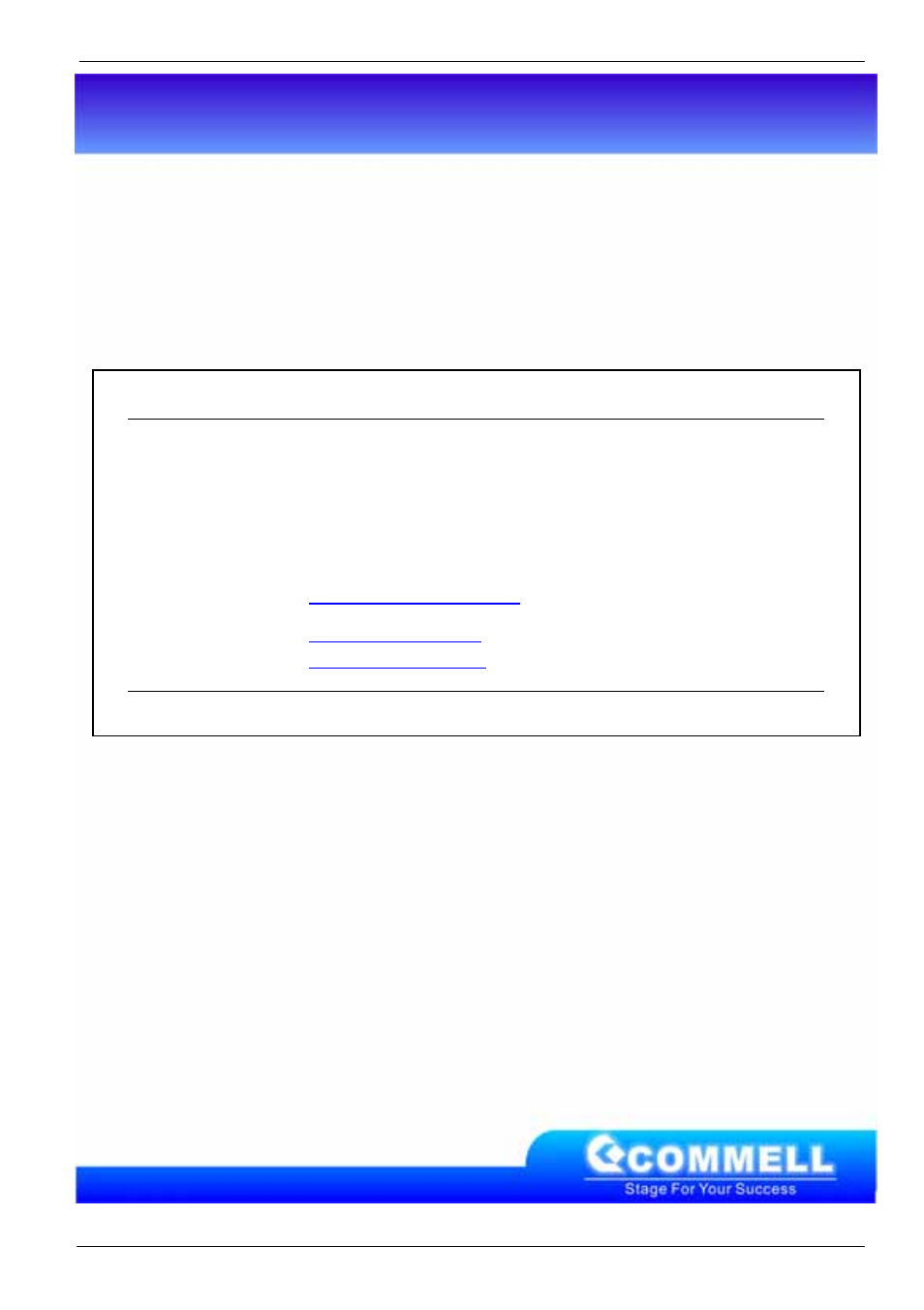 Contact information, Taiwan commate computer inc | COMMELL LE-370 User Manual | Page 45 / 45
