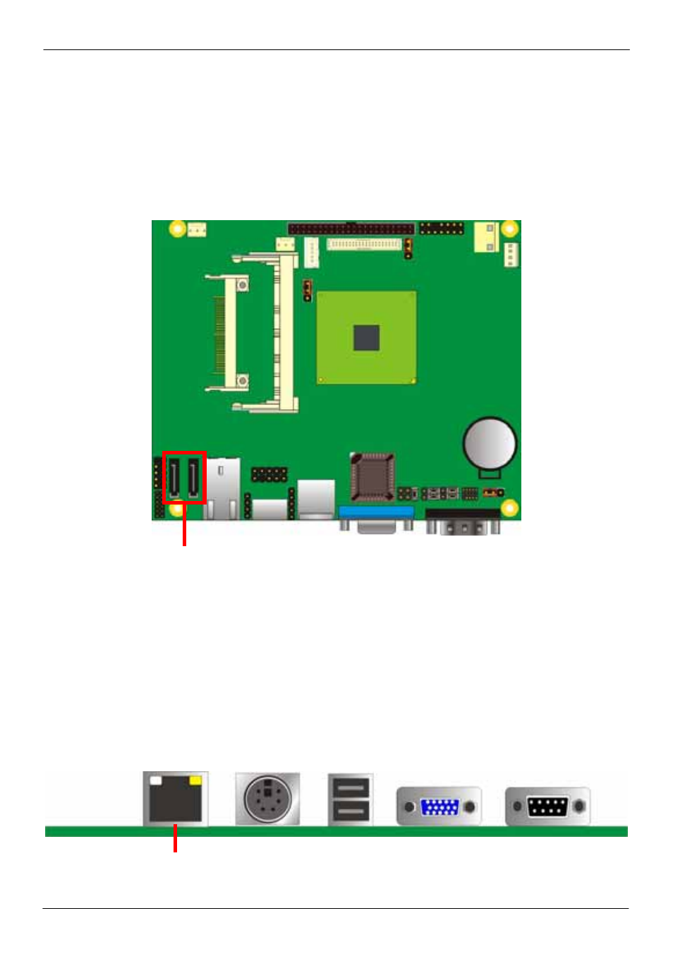 7 <serial ata interface, 8 <lan interface | COMMELL LE-365 User Manual | Page 20 / 50