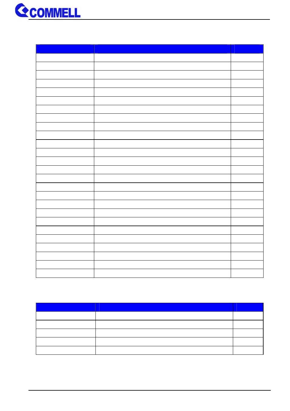 3 <connector reference | COMMELL ME-C79 User Manual | Page 12 / 45
