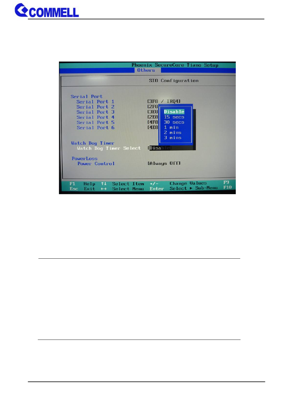 Appendix d <programming watchdog timer | COMMELL ME-C79 User Manual | Page 44 / 45