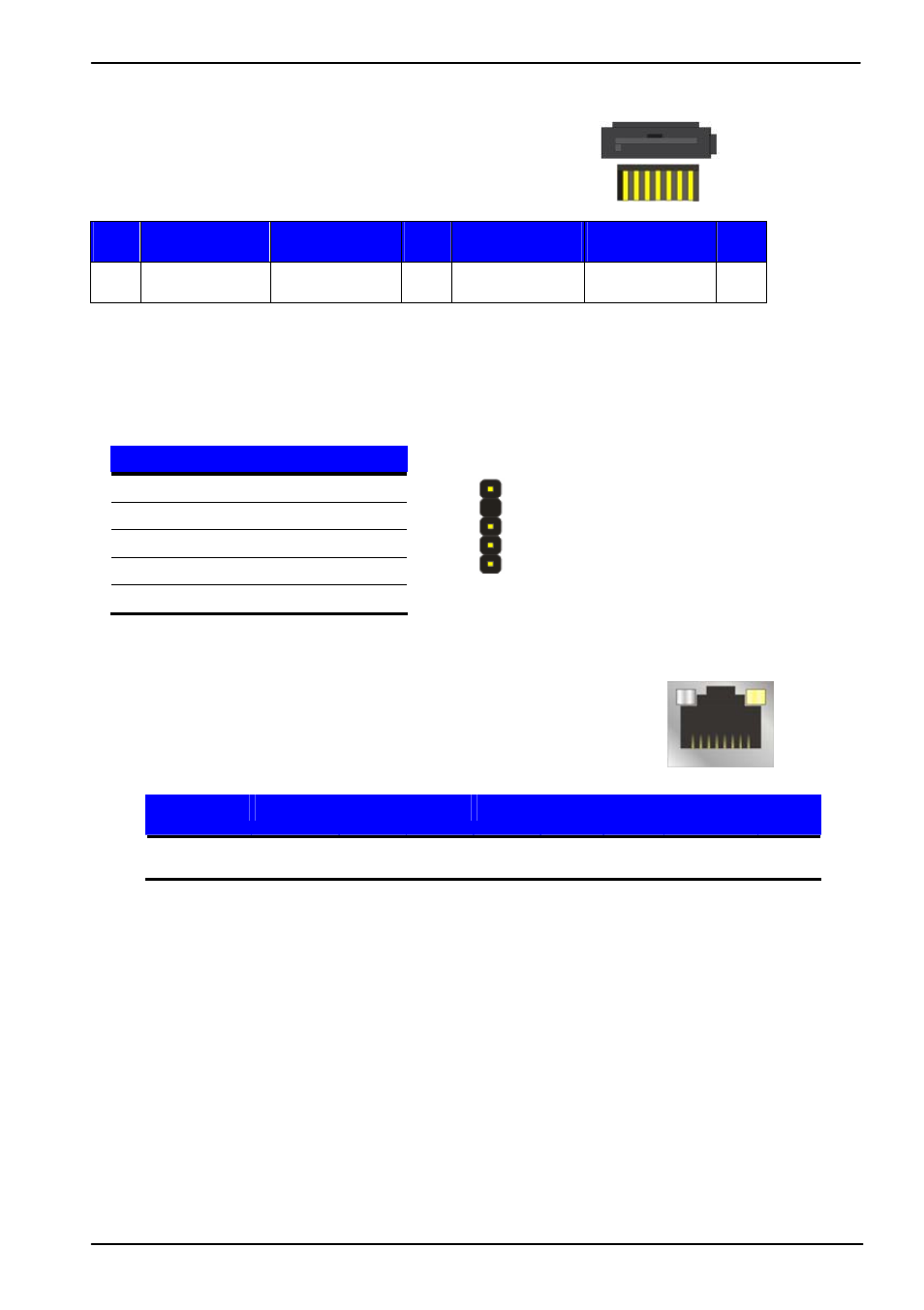 Appendix a <i/o port pin assignment, A.1 <serial ata port, A.2 <irda port | A.3 <lan port | COMMELL MS-C78 User Manual | Page 43 / 48