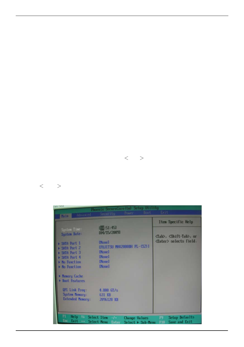 Chapter 4 <bios setup | COMMELL AS-C76 User Manual | Page 40 / 49
