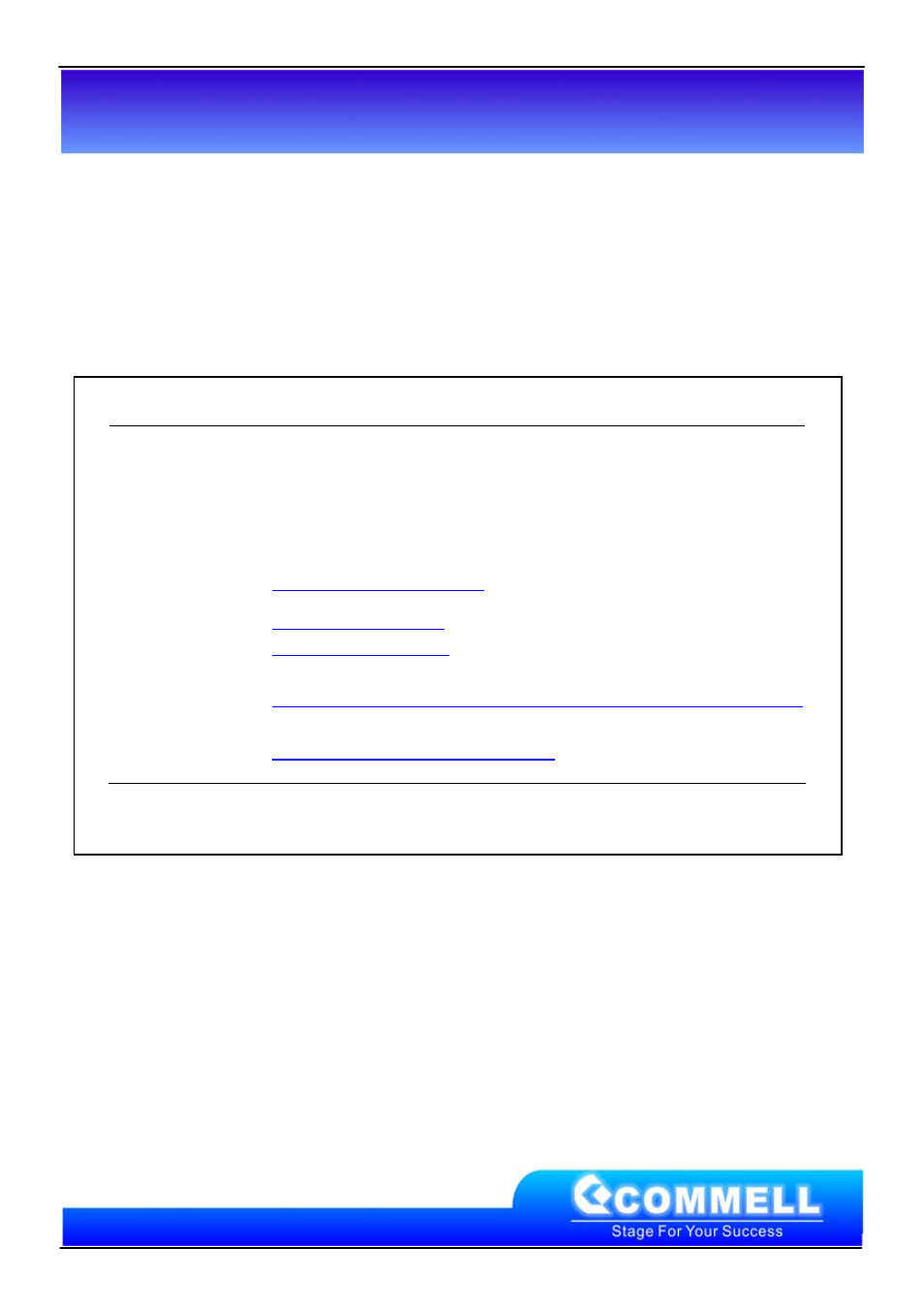 Contact information, Taiwan commate computer inc | COMMELL AS-C76 User Manual | Page 49 / 49