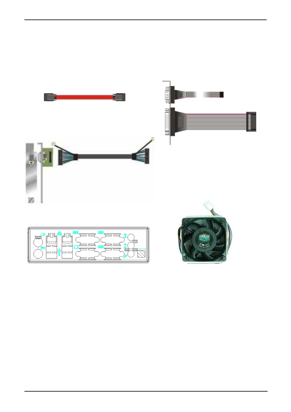 Packing list, Hardware, Cable kit | Printed matters | COMMELL MS-C73 User Manual | Page 4 / 55