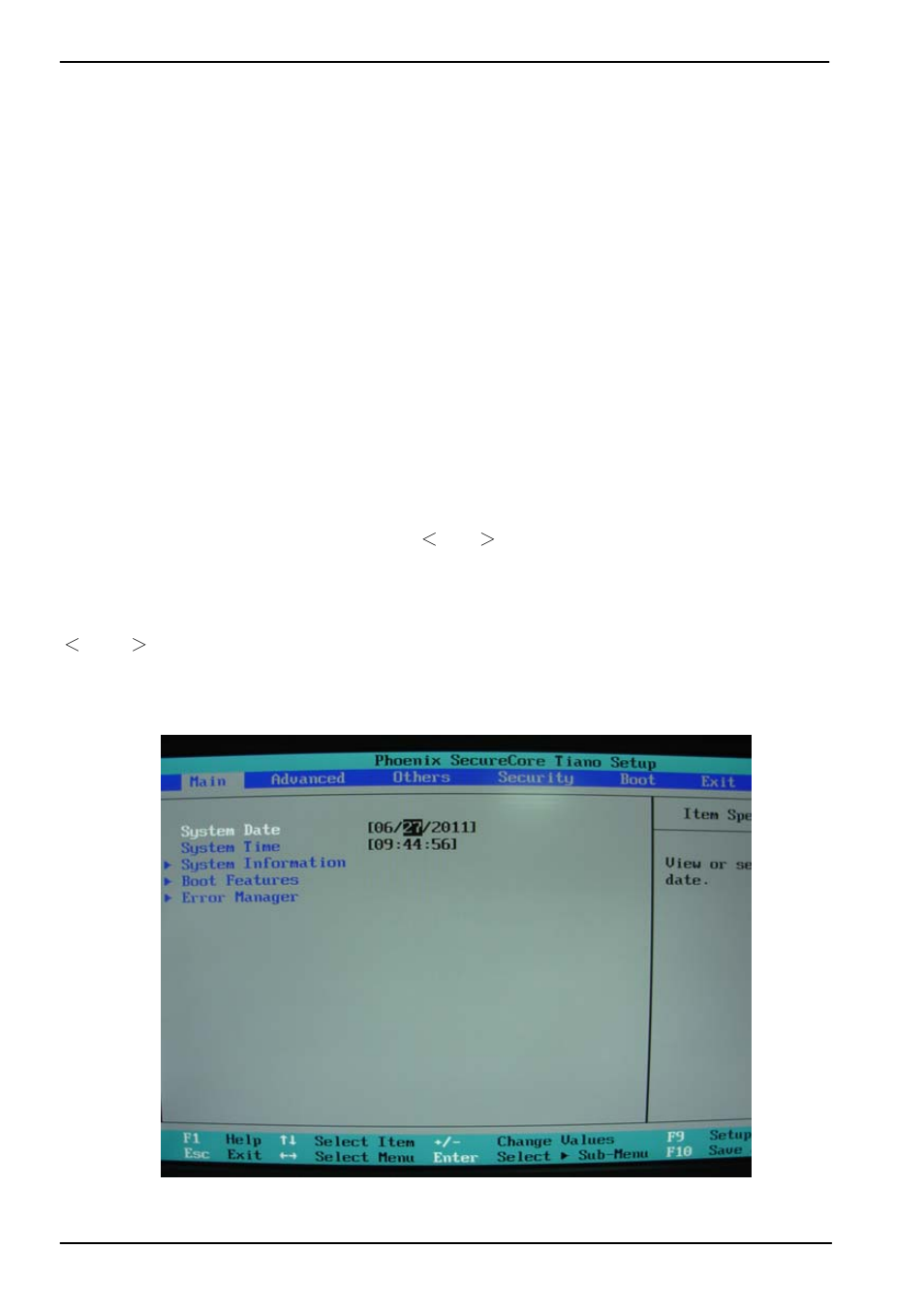 Chapter 4 <bios setup | COMMELL MS-C73 User Manual | Page 44 / 55