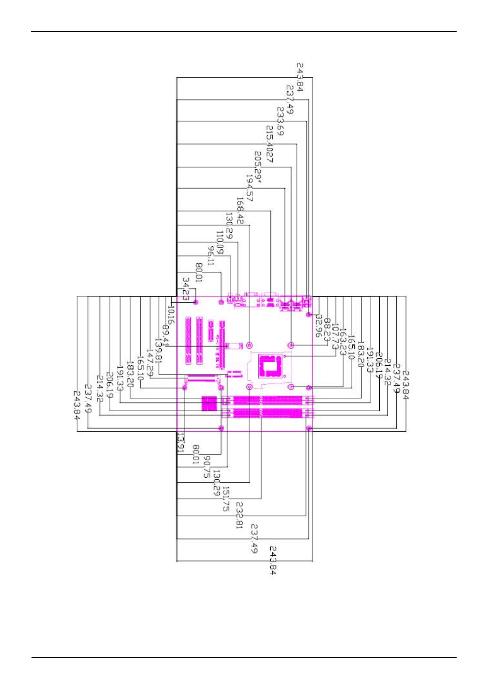 4 <mechanical drawing | COMMELL MS-C72 User Manual | Page 11 / 52