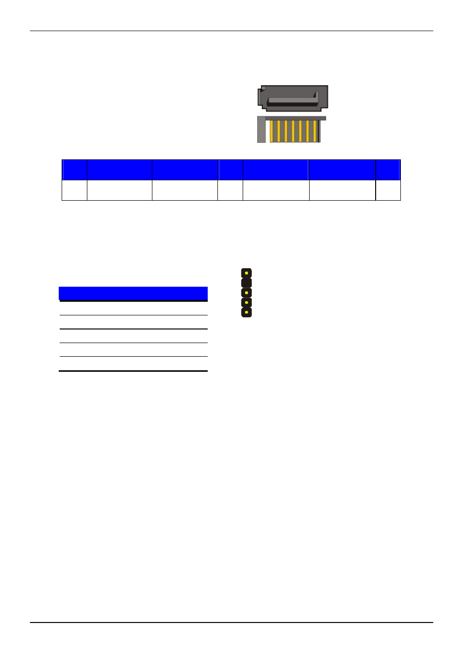Appendix a <i/o port pin assignment, A.1 <serial ata port, A.2 <irda port | COMMELL MS-C72 User Manual | Page 42 / 52