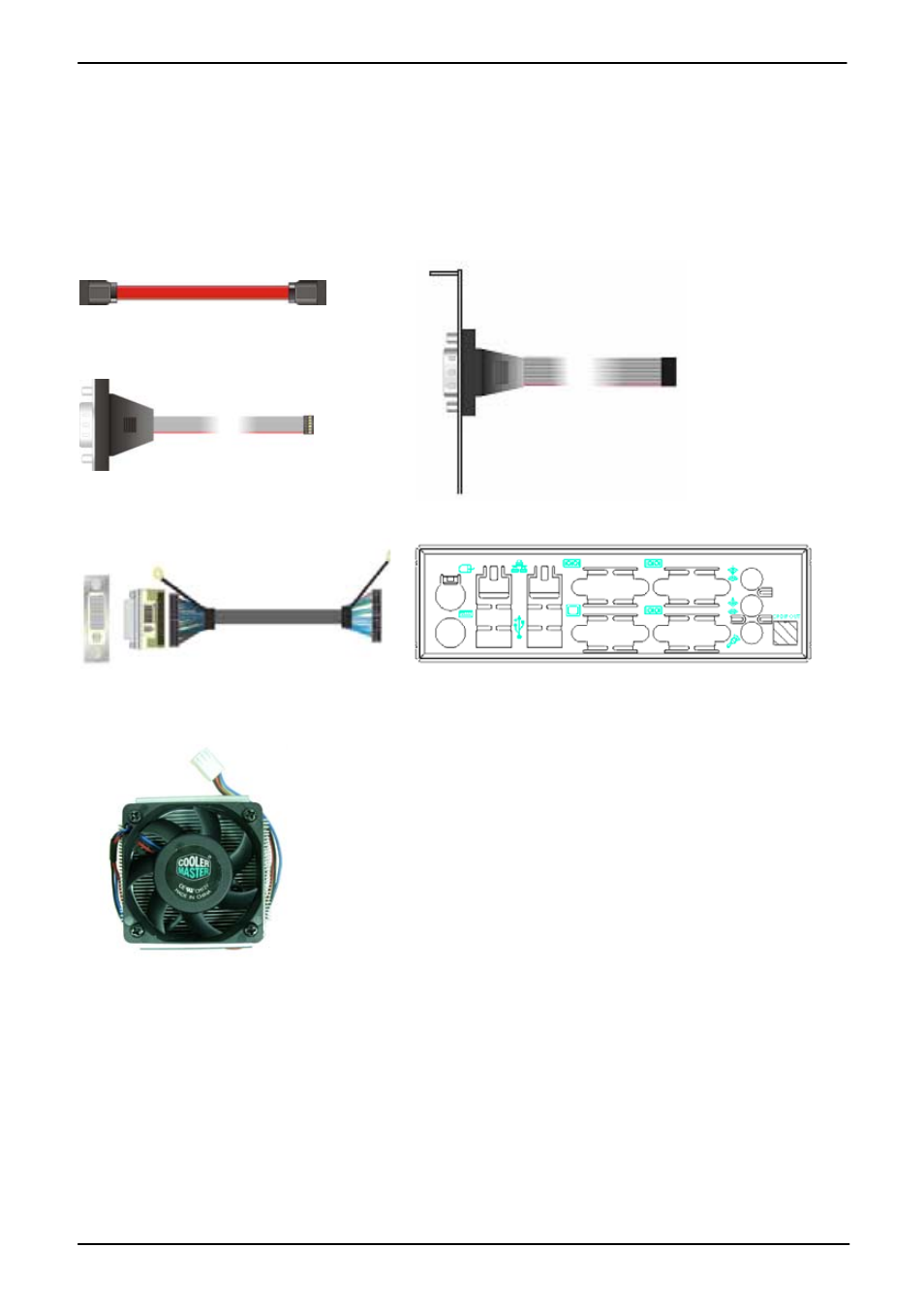 Packing list, Hardware, Cable kit | Printed matters | COMMELL MS-C71 User Manual | Page 4 / 49