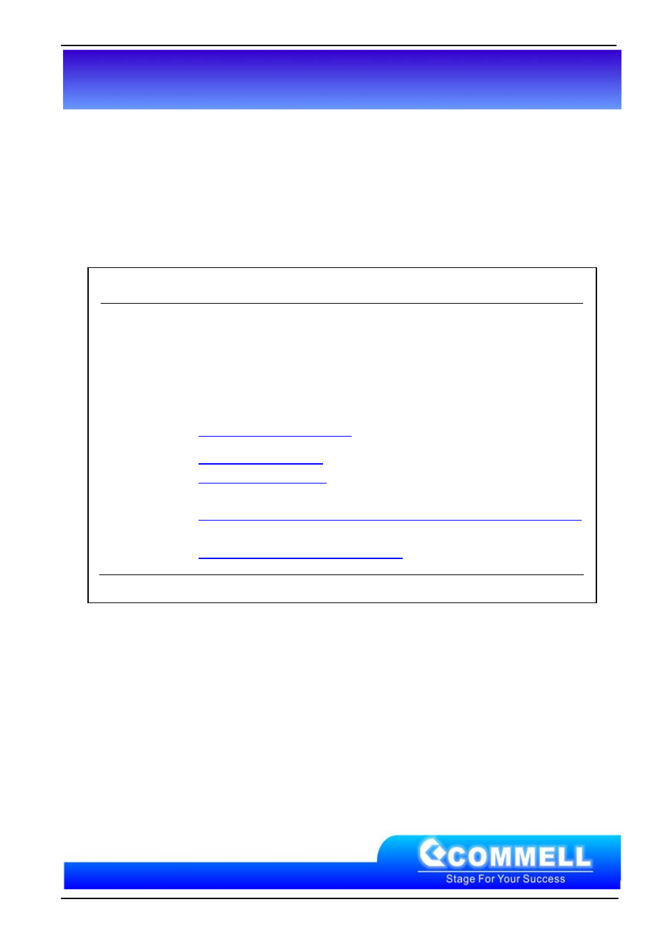 Contact information, Taiwan commate computer inc | COMMELL MS-C71 User Manual | Page 49 / 49