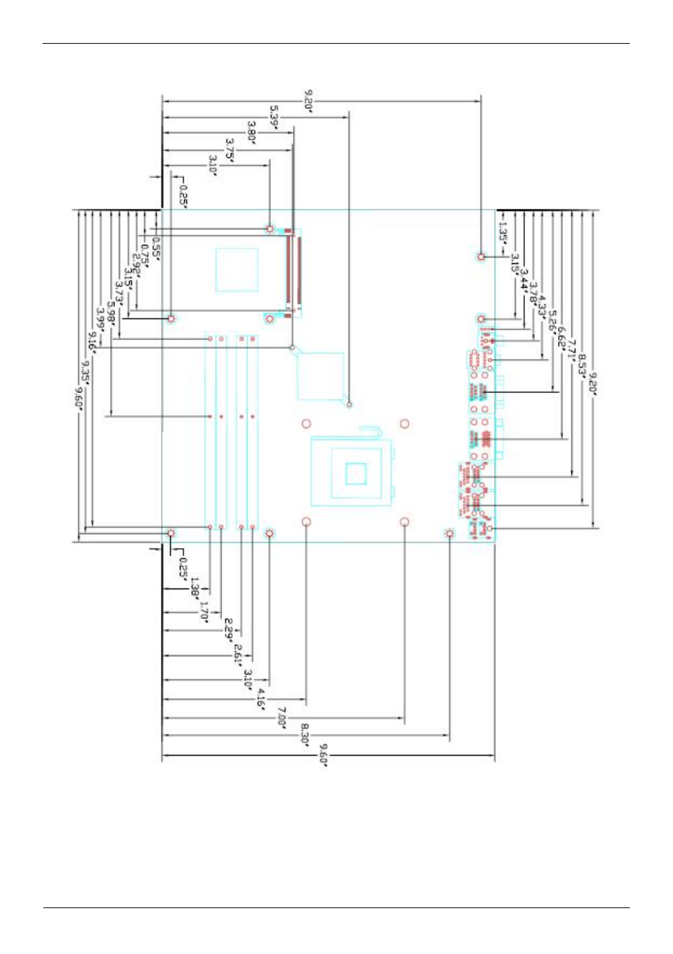 4 <mechanical drawing | COMMELL P4ELA User Manual | Page 11 / 58