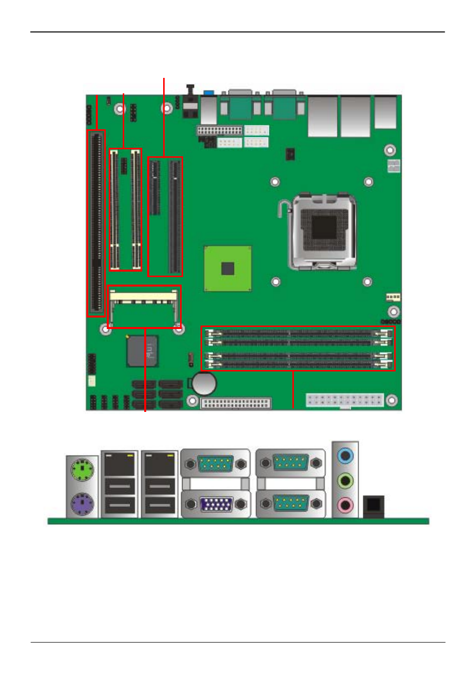 2 <component placement | COMMELL P4ELA User Manual | Page 13 / 58