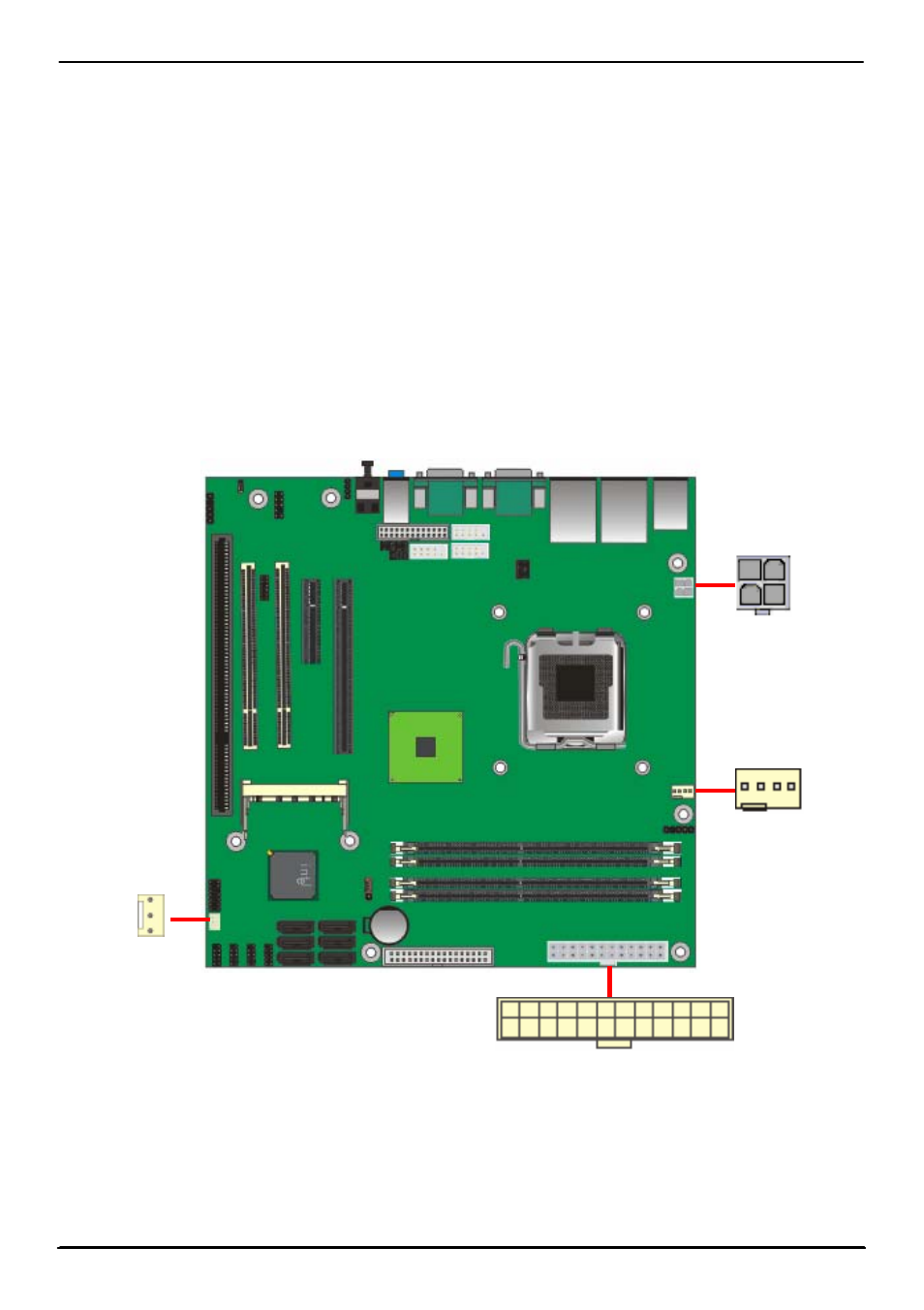 14 <power and fan installation | COMMELL P4ELA User Manual | Page 29 / 58