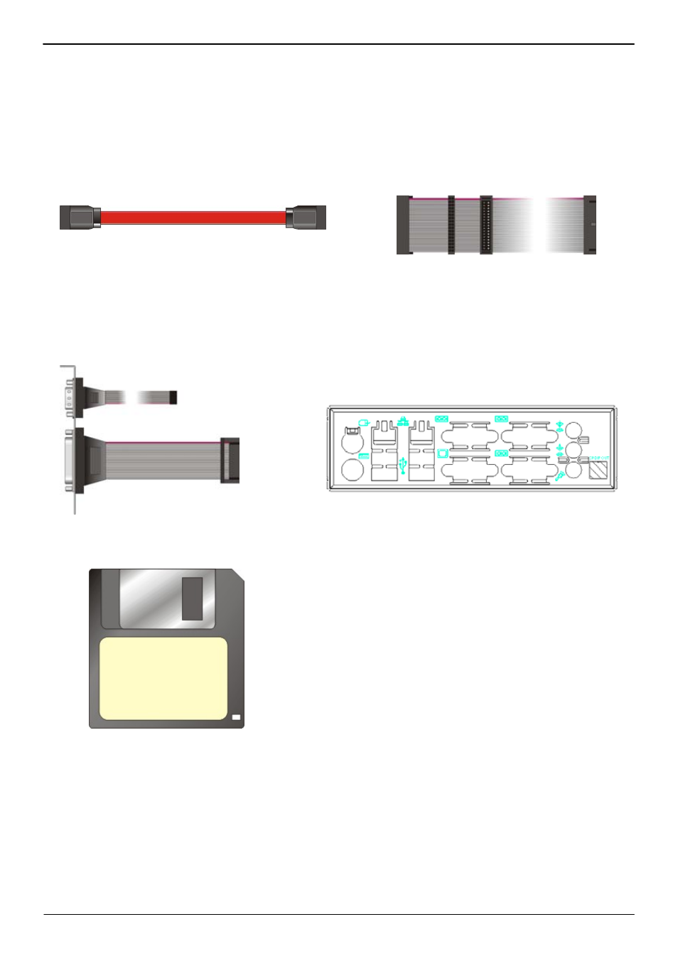 Packing list, Hardware, Cable kit: other accessories | COMMELL P4ELA User Manual | Page 3 / 58