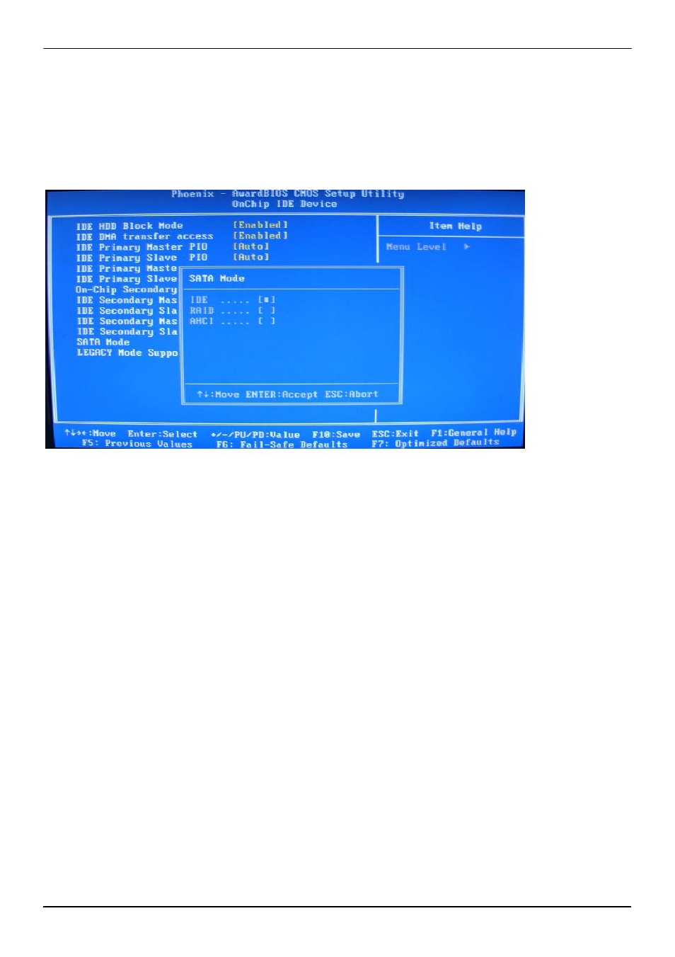 Chapter 3 <system configuration, 1 <sata configuration | COMMELL P4BWA User Manual | Page 36 / 57