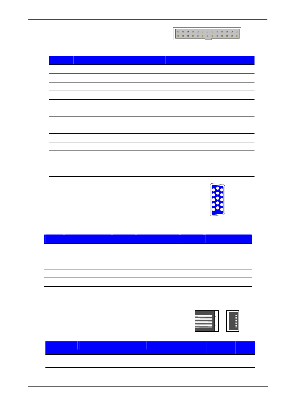 A.8 <parallel port, A.9 <vga port, A.10 <lan port | COMMELL PMSA User Manual | Page 46 / 57
