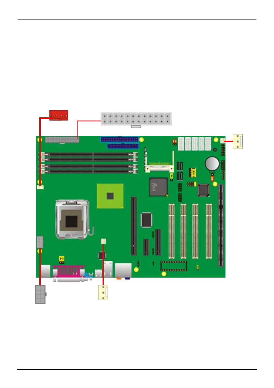 13 <power and fan installation | COMMELL P4LA User Manual | Page 28 / 63