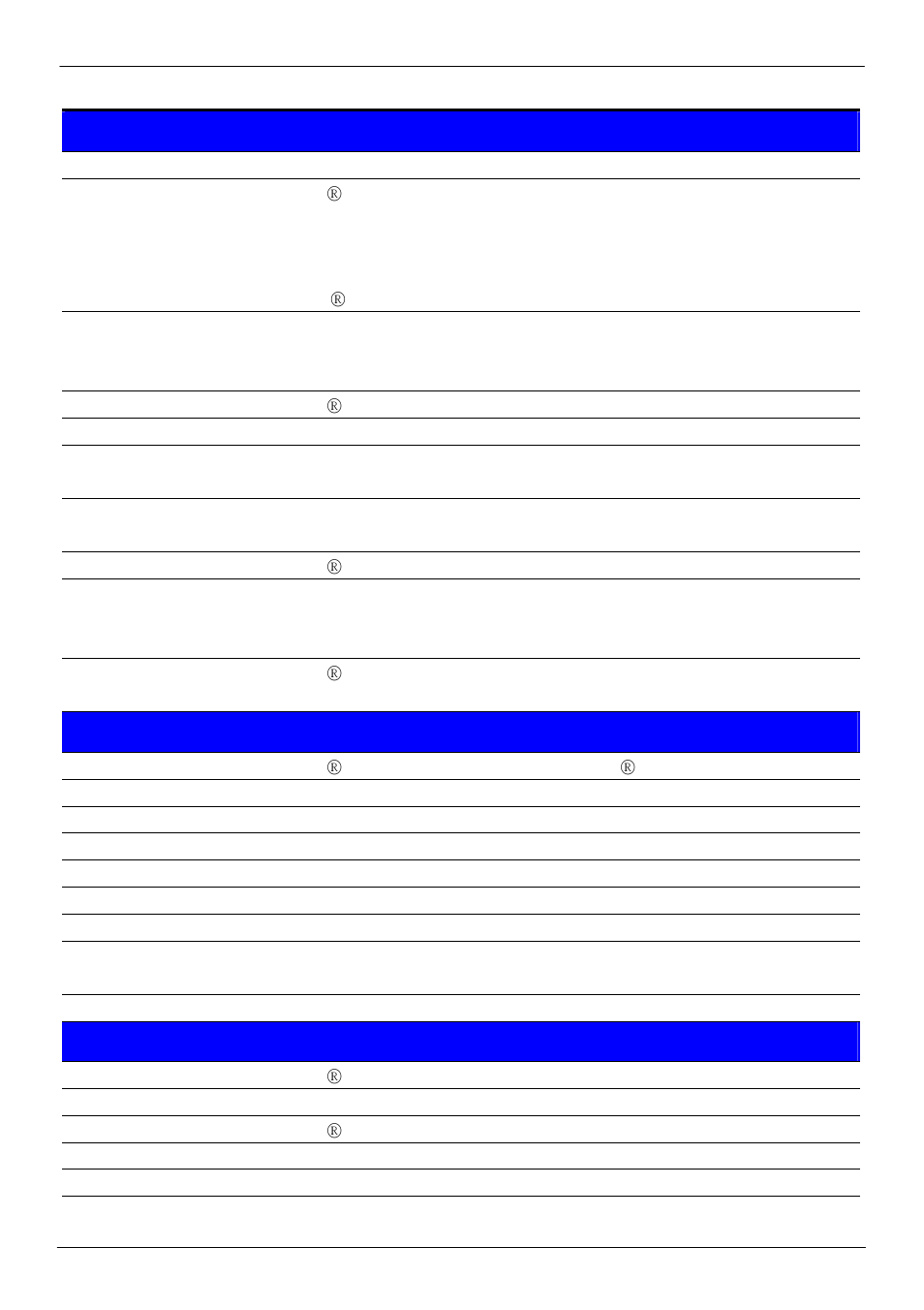 2 <product specification | COMMELL P4LA User Manual | Page 8 / 63