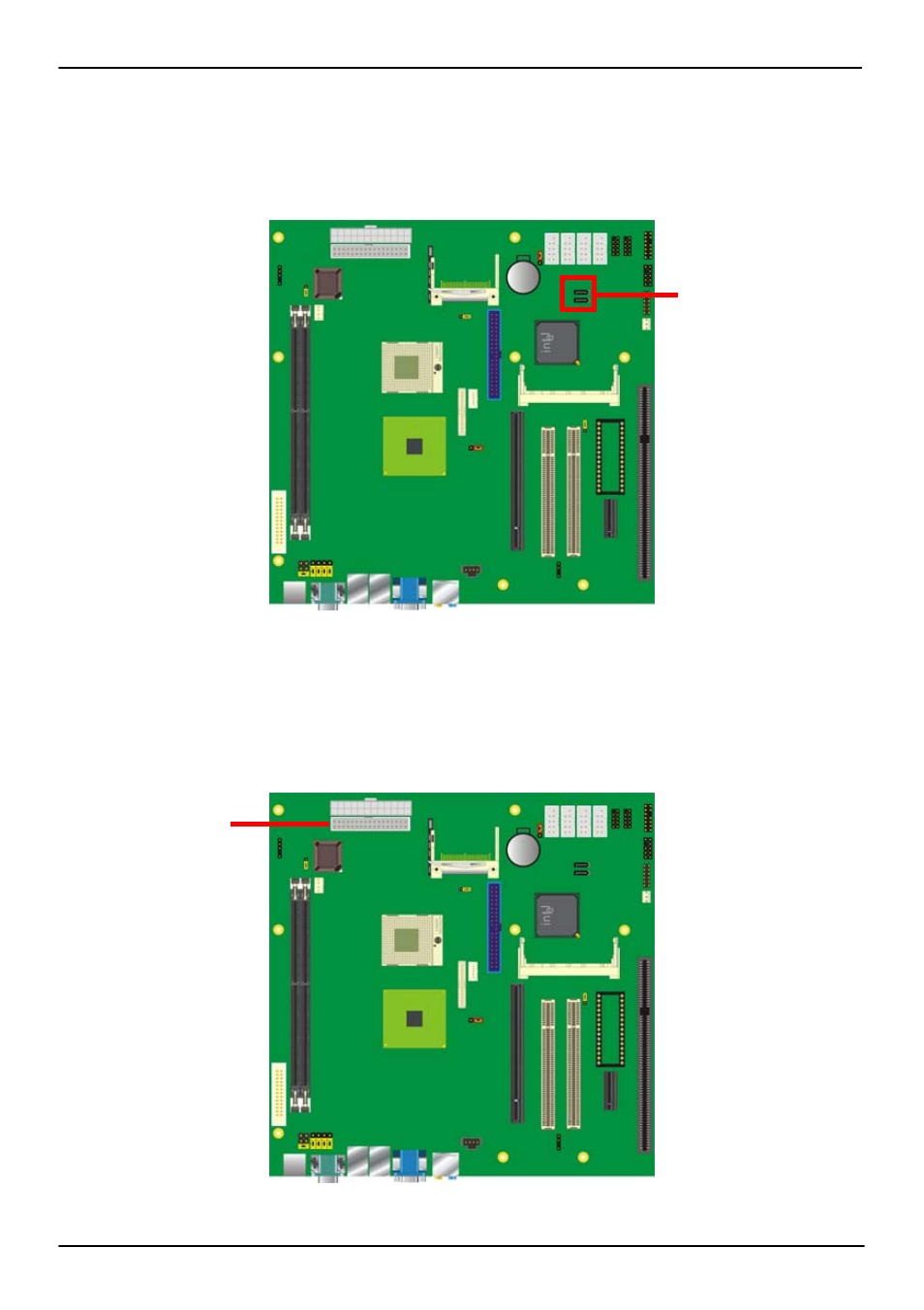 7 <serial ata interface, 8 <floppy port | COMMELL PMCAE User Manual | Page 19 / 51