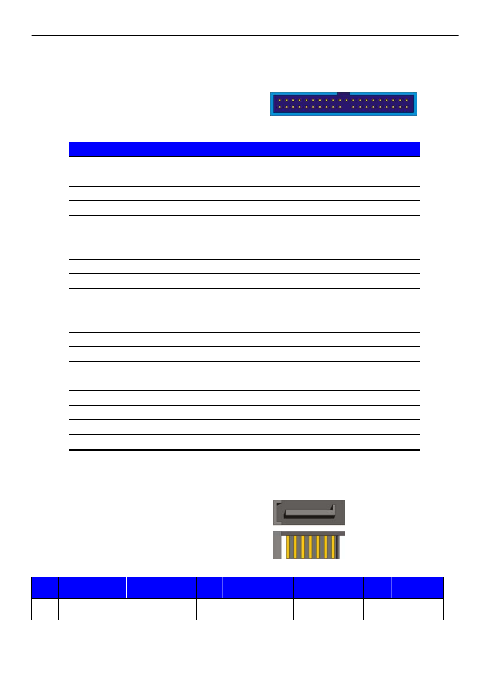 Appendix a <i/o port pin assignment, A.1 <ide port, A.2 <serial ata port | COMMELL PMCAE User Manual | Page 40 / 51