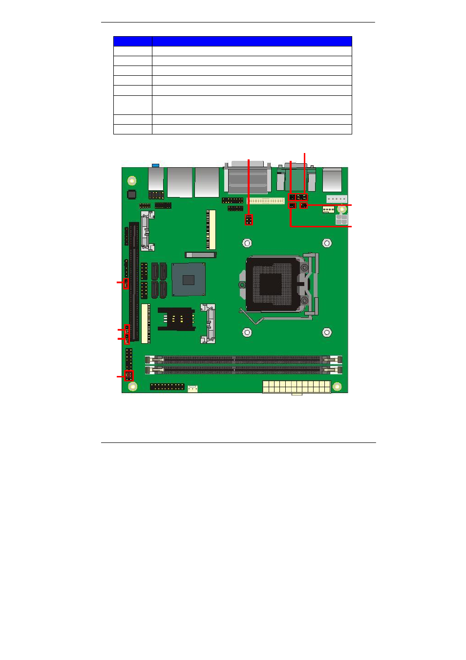 2 <jumper location & reference | COMMELL LV-67N User Manual | Page 13 / 53