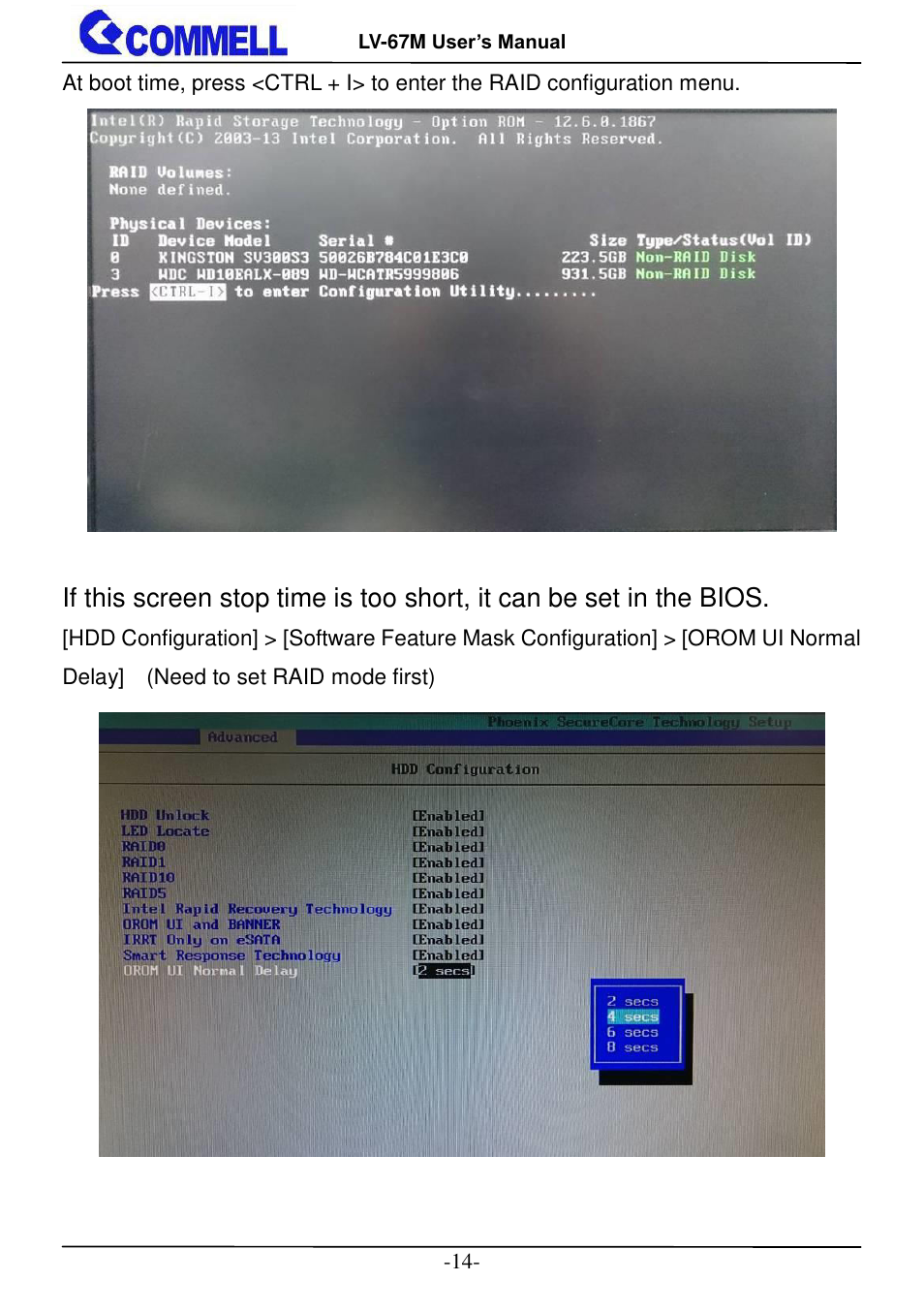 COMMELL LV-67M User Manual | Page 15 / 34