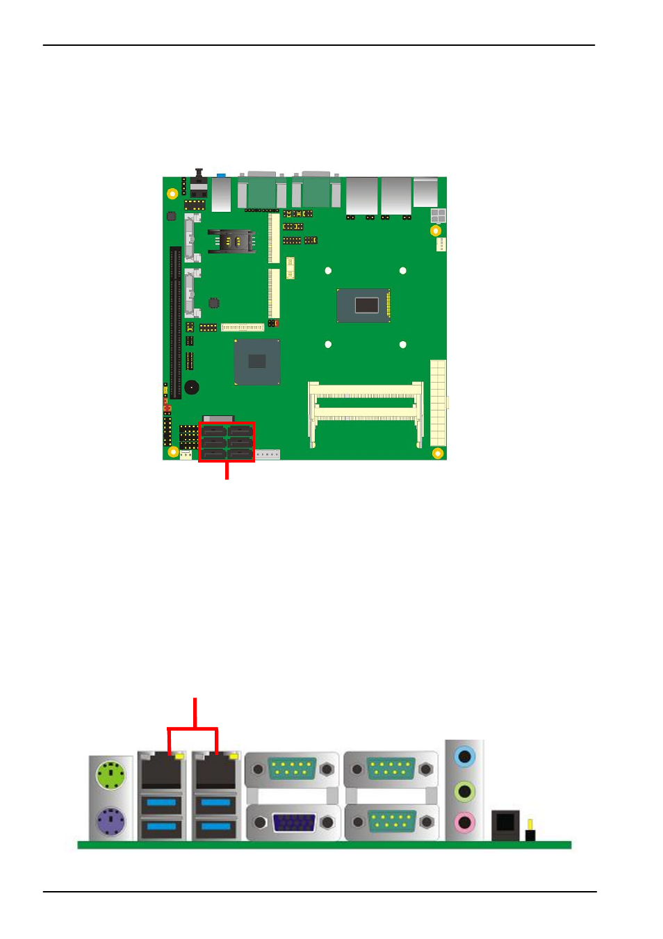 6 <serial ata interface, 7 <ethernet interface | COMMELL LV-67L User Manual | Page 18 / 51