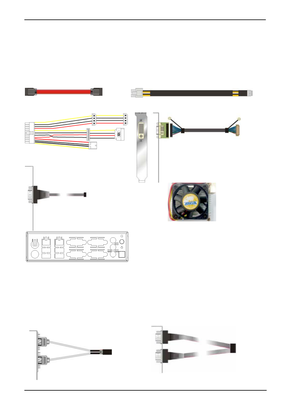 Packing list, Hardware, Cable kit: printed matters | Optional cable | COMMELL LV-67L User Manual | Page 4 / 51
