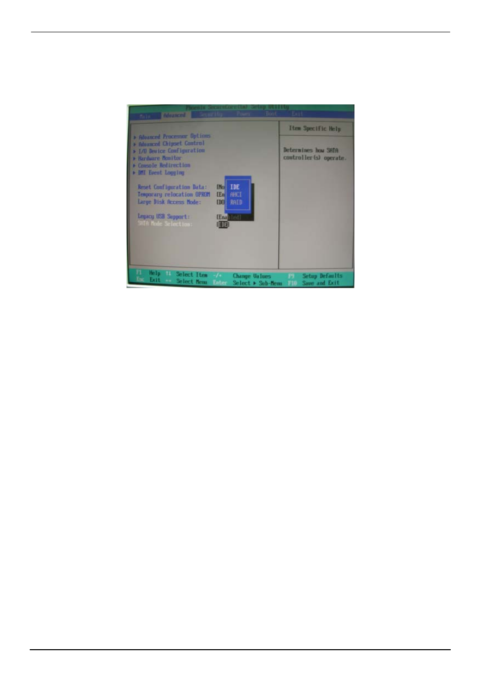 Chapter 3 <system configuration, 1 <sata configuration | COMMELL LV-67J User Manual | Page 34 / 46