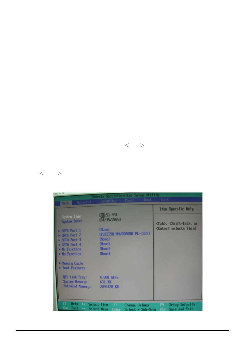 Chapter 4 <bios setup | COMMELL LV-67J User Manual | Page 40 / 46