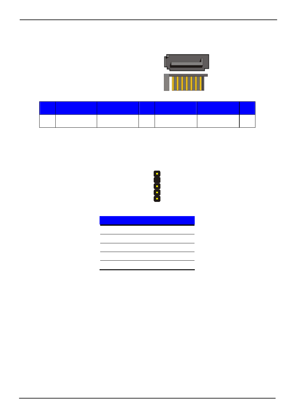 Appendix a <i/o port pin assignment, A.1 <serial ata port, A.2 <irda port | COMMELL LV-67J User Manual | Page 42 / 46