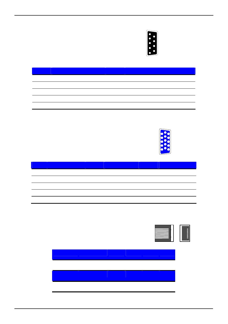 A.3 <serial port, A.4 <vga port, A.5 <lan port | COMMELL LV-67J User Manual | Page 43 / 46