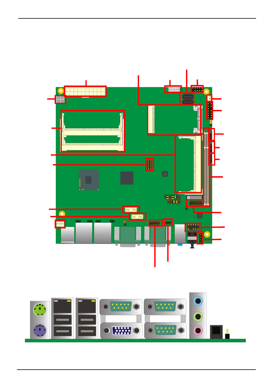 Chapter 2 <hardware setup, 1 <connector location | COMMELL LV-67I User Manual | Page 12 / 60