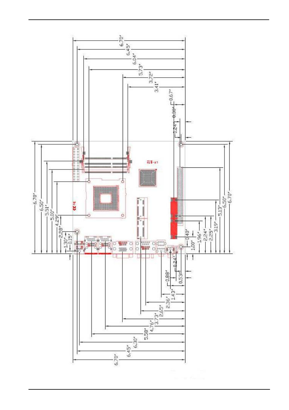 3 <mechanical drawing | COMMELL LV-67H User Manual | Page 11 / 62