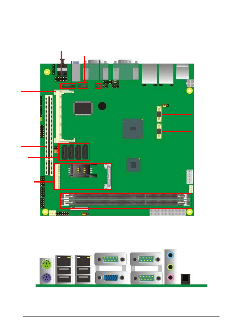 Chapter 2 <hardware setup, 1 <connector location> lv-683 | COMMELL LV-683 User Manual | Page 12 / 52