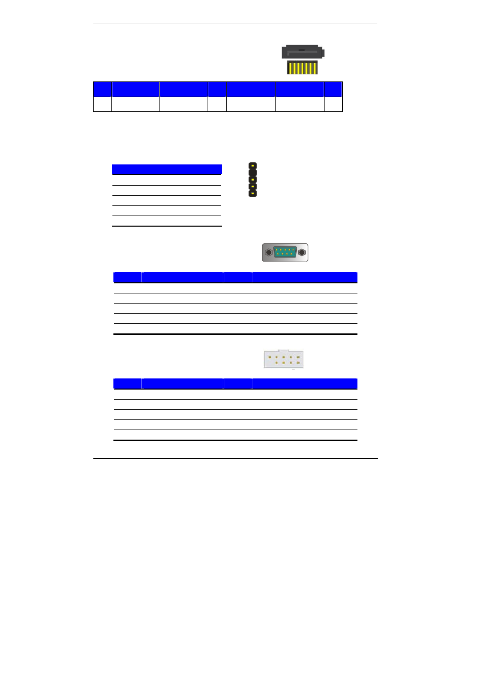 Appendix a <i/o port pin assignment, A.1 <serial ata port, A.2 <irda port | A.3 <serial port 1, A.4 <serial port 2 | COMMELL LV-67F User Manual | Page 40 / 50