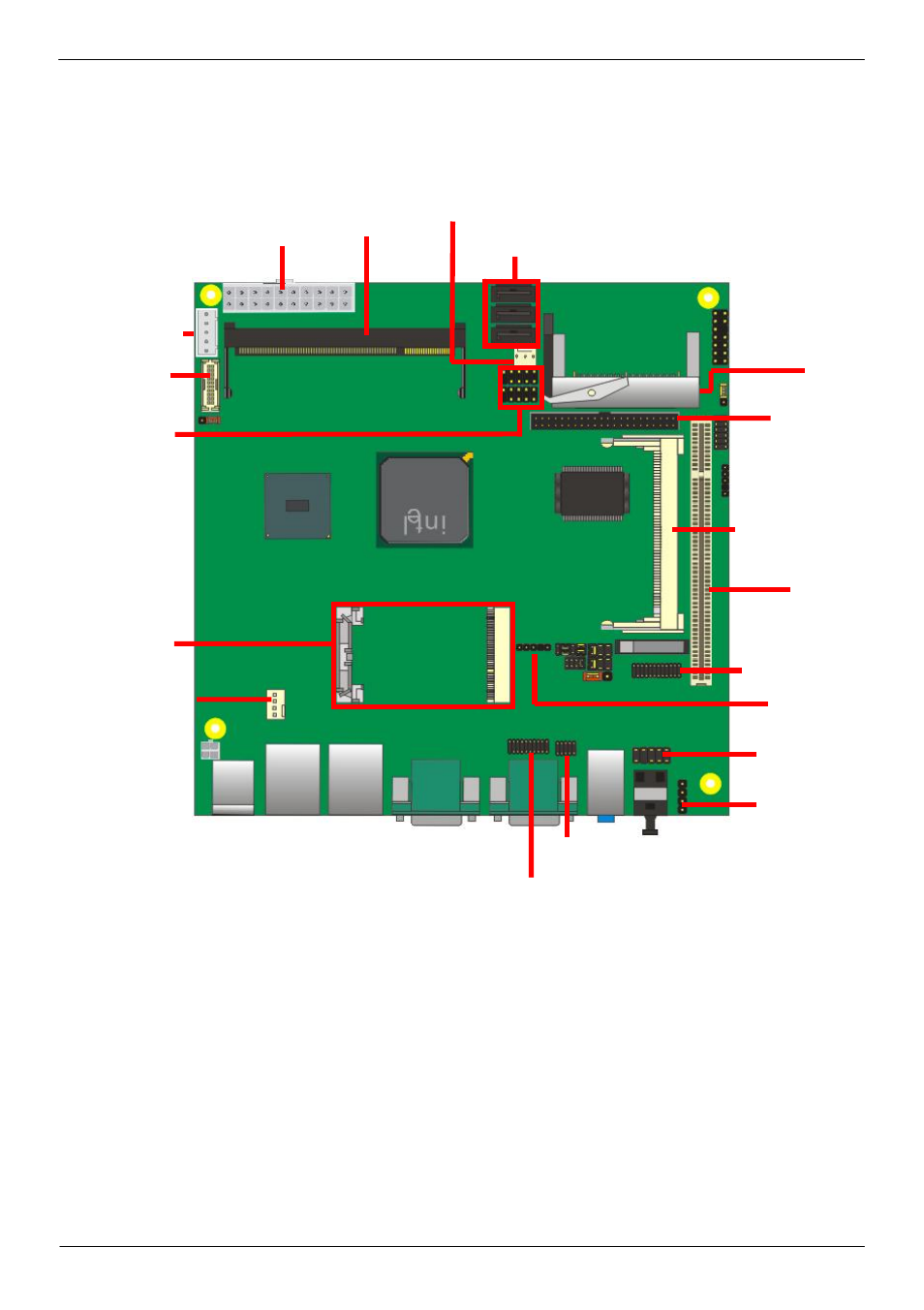 Chapter 2 <hardware setup, 1 <connector location | COMMELL LV-67E User Manual | Page 13 / 62