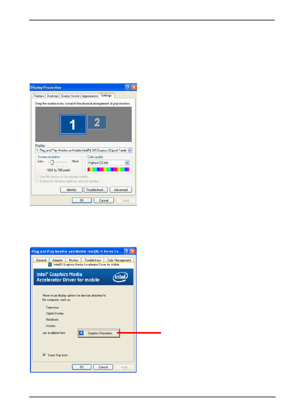 2 <display properties setting | COMMELL LV-67D User Manual | Page 37 / 51