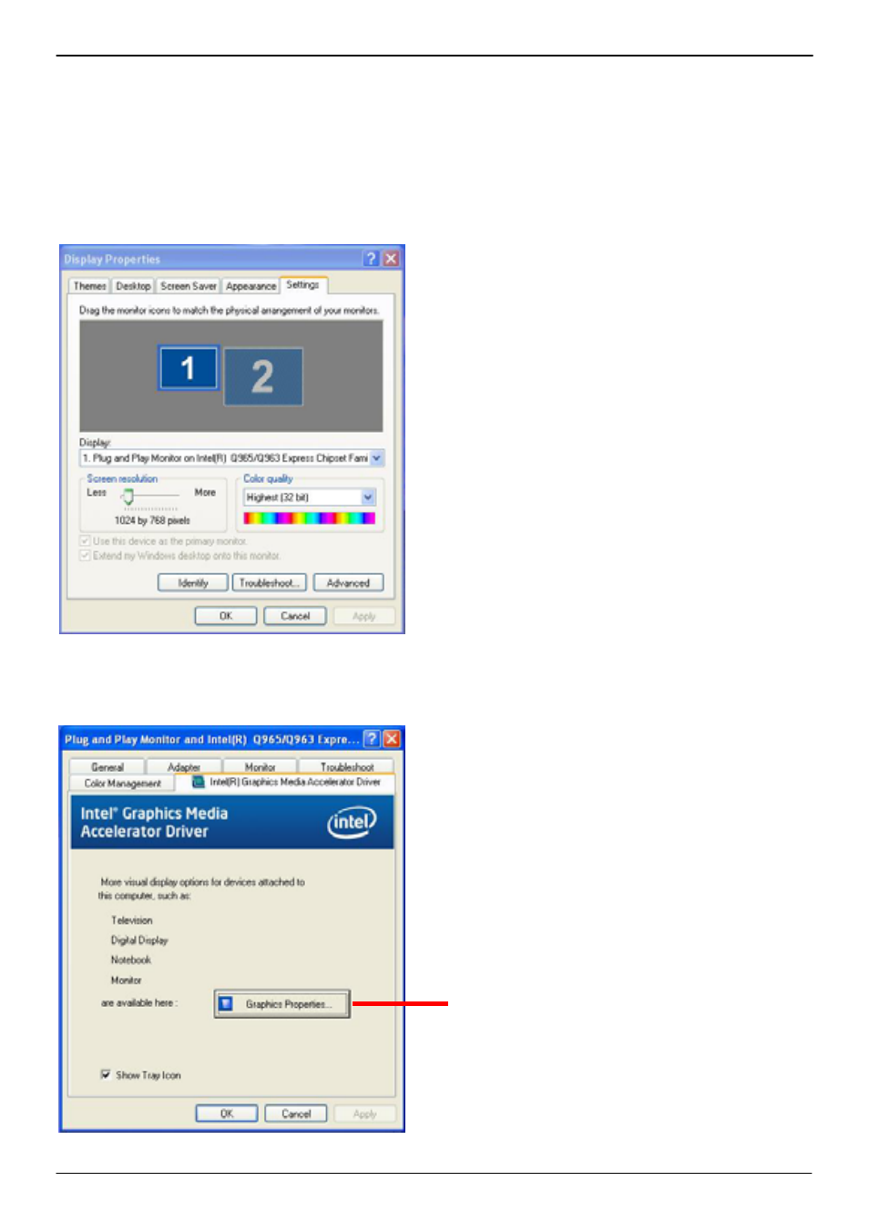 4 <display properties setting | COMMELL LV-67C User Manual | Page 38 / 51