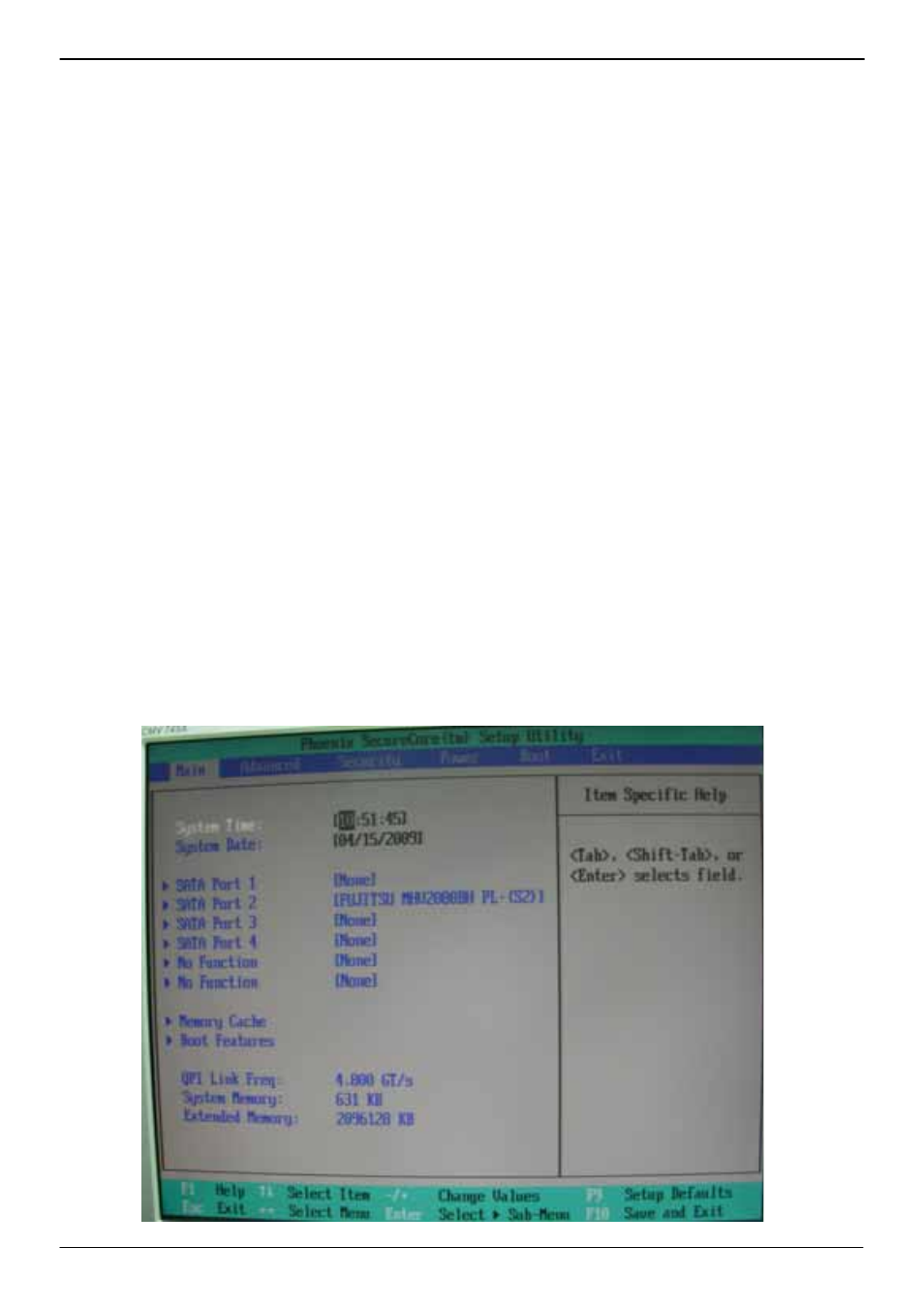 Chapter 4 <bios setup | COMMELL LV-67C User Manual | Page 40 / 51