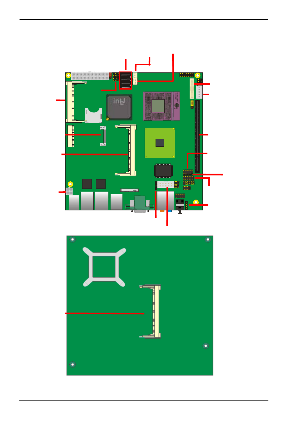 Chapter 2 <hardware setup, 1 <connector location | COMMELL LV-67B User Manual | Page 11 / 48