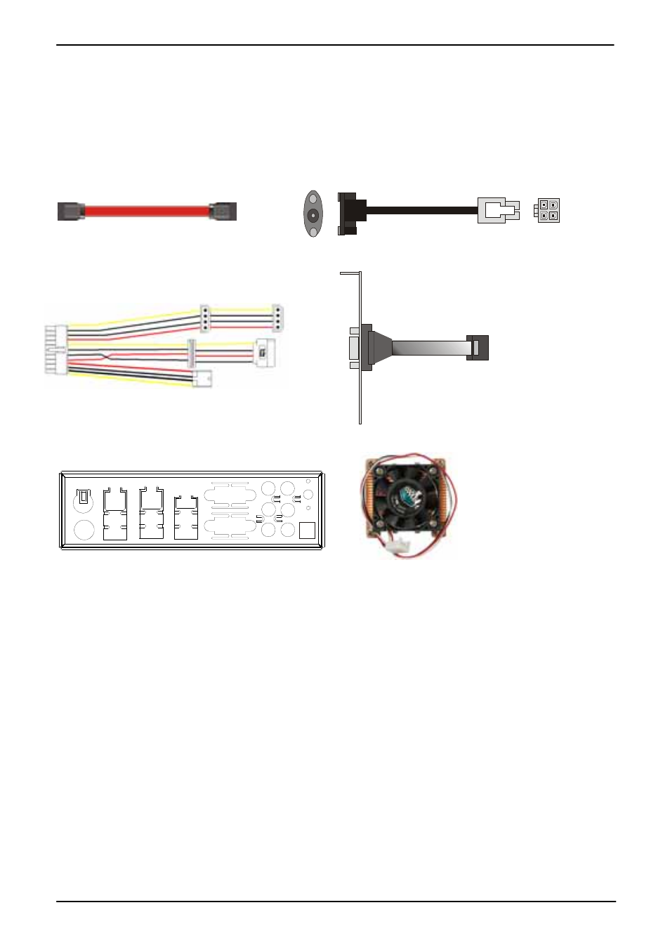 Packing list, Hardware, Cable kit | Printed matters | COMMELL LV-67B User Manual | Page 3 / 48