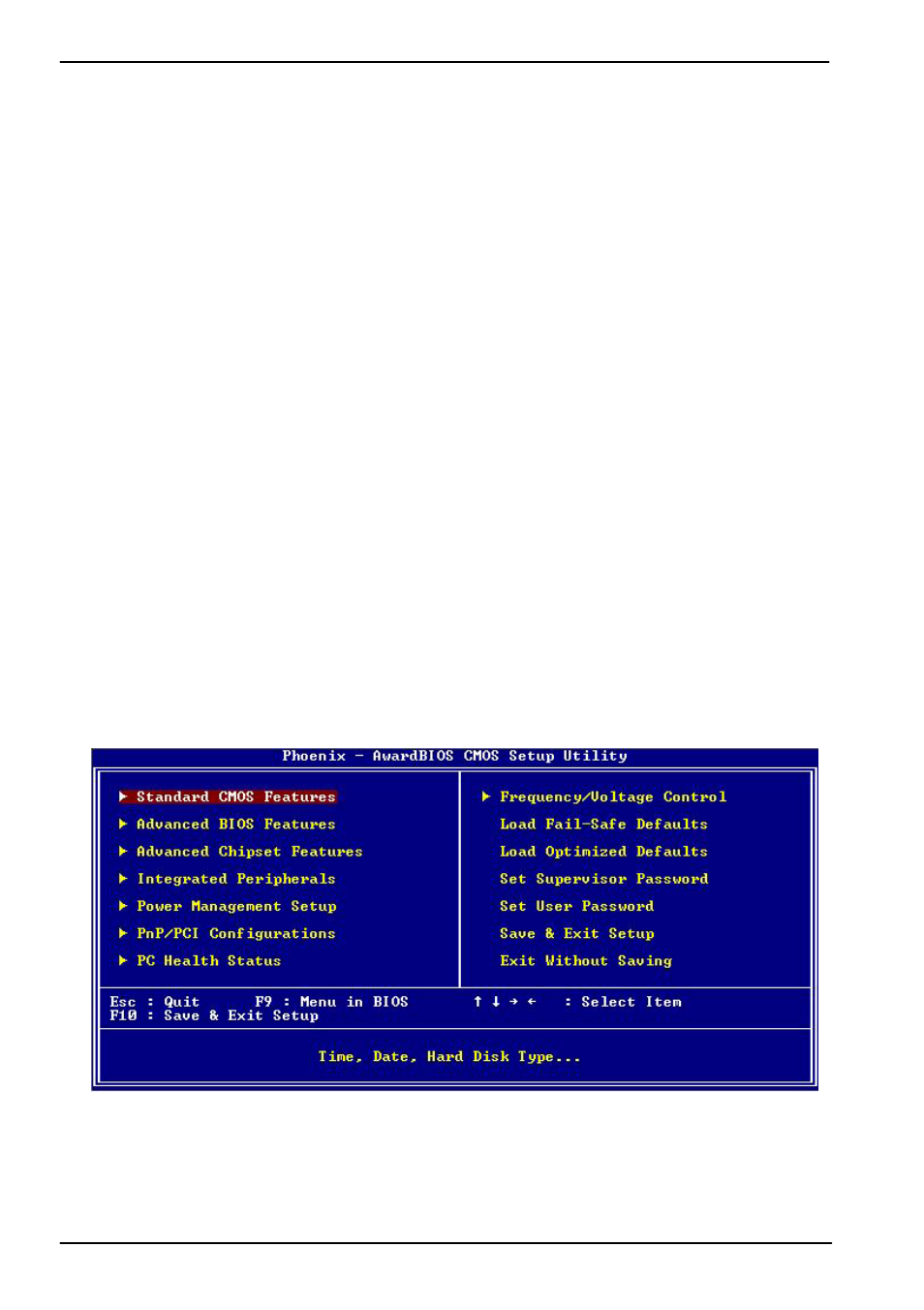 Chapter 4 <bios setup | COMMELL LV-67B User Manual | Page 35 / 48